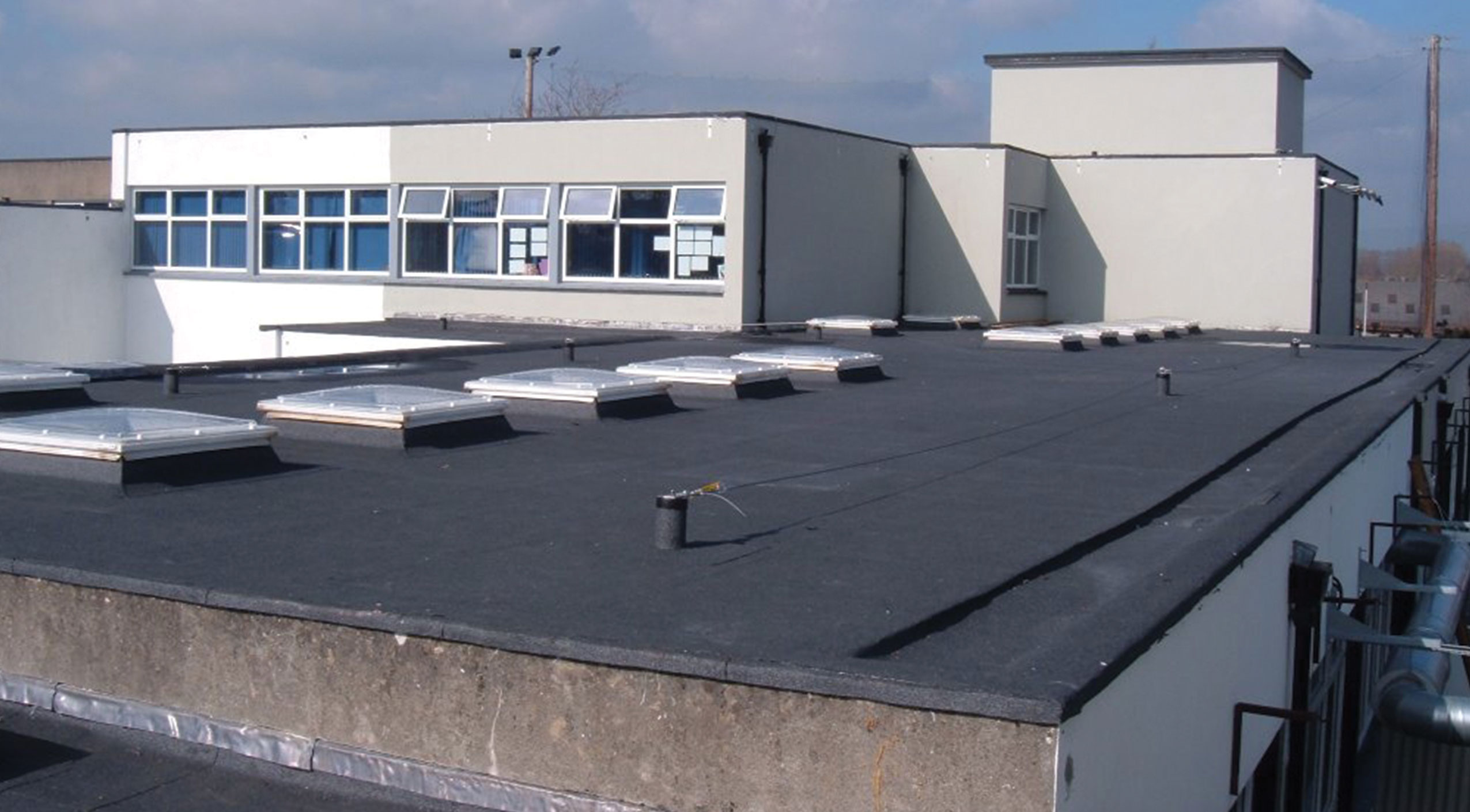 ROOFING PROJECTS USING PLUVITEC PLURA R