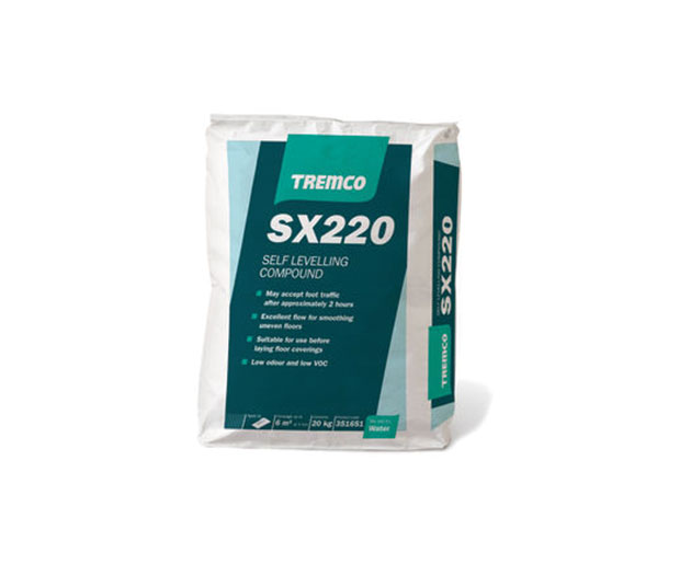Tremco SX220 Fast Setting Self Levelling Compound