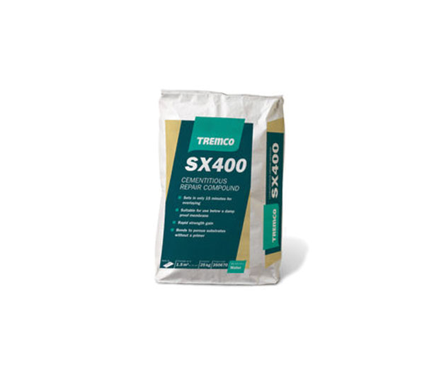 Tremco SX400 Cementitious Repair Mortar