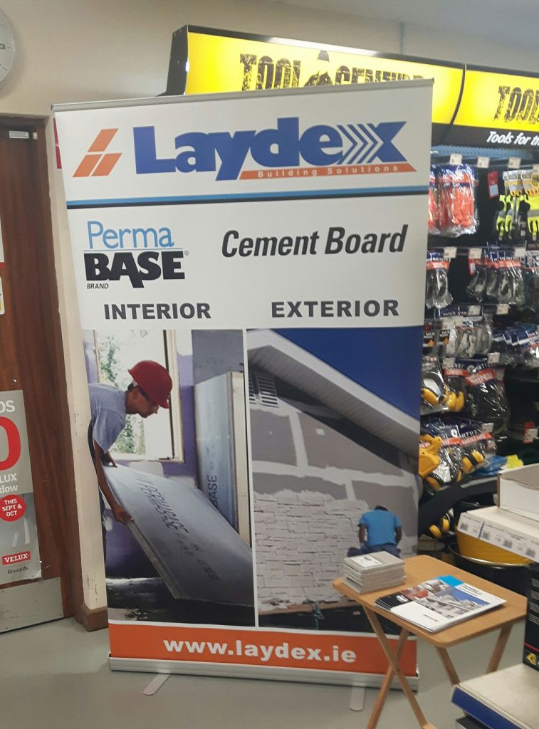 PermaBase Cement Board in Chadwicks Naas today