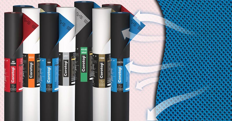 Corotop® Breather Membranes More Than Resistance