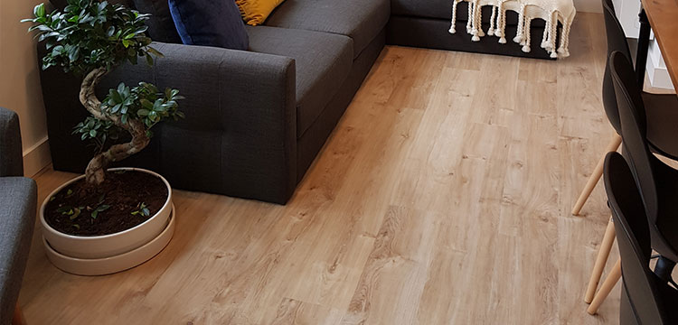 Dining room at Student Accommodation with Luxury Vinyl Tiles - Imperial Design Floors