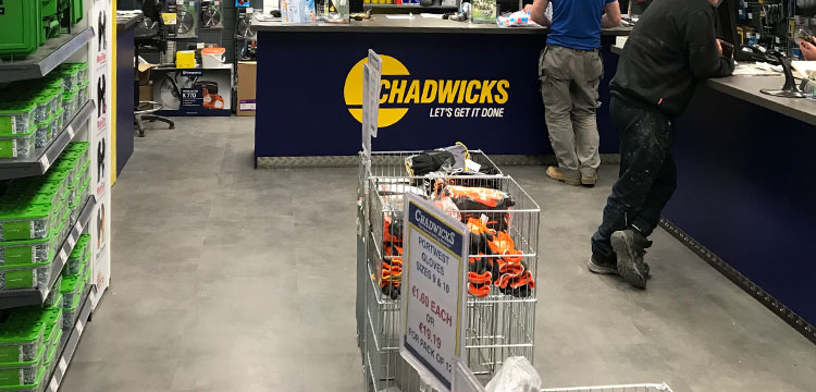 chadwicks lucan and chadwicks naas merchant shop with ivc vinyl floor installed