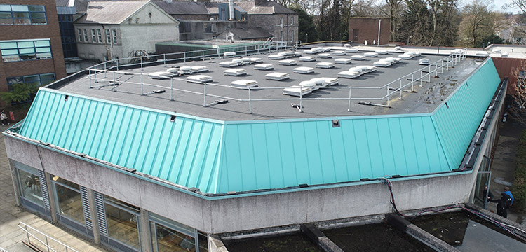Roof Refurb - DCU Restaurant, Dublin