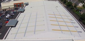 Commercial Building Limerick - Liquiflex-Pro Roofing Refurbishment - Liquid Waterproofing