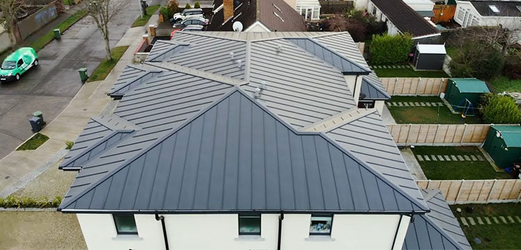 Standing Seam Roofing Project - Lightweight Standing Seam System