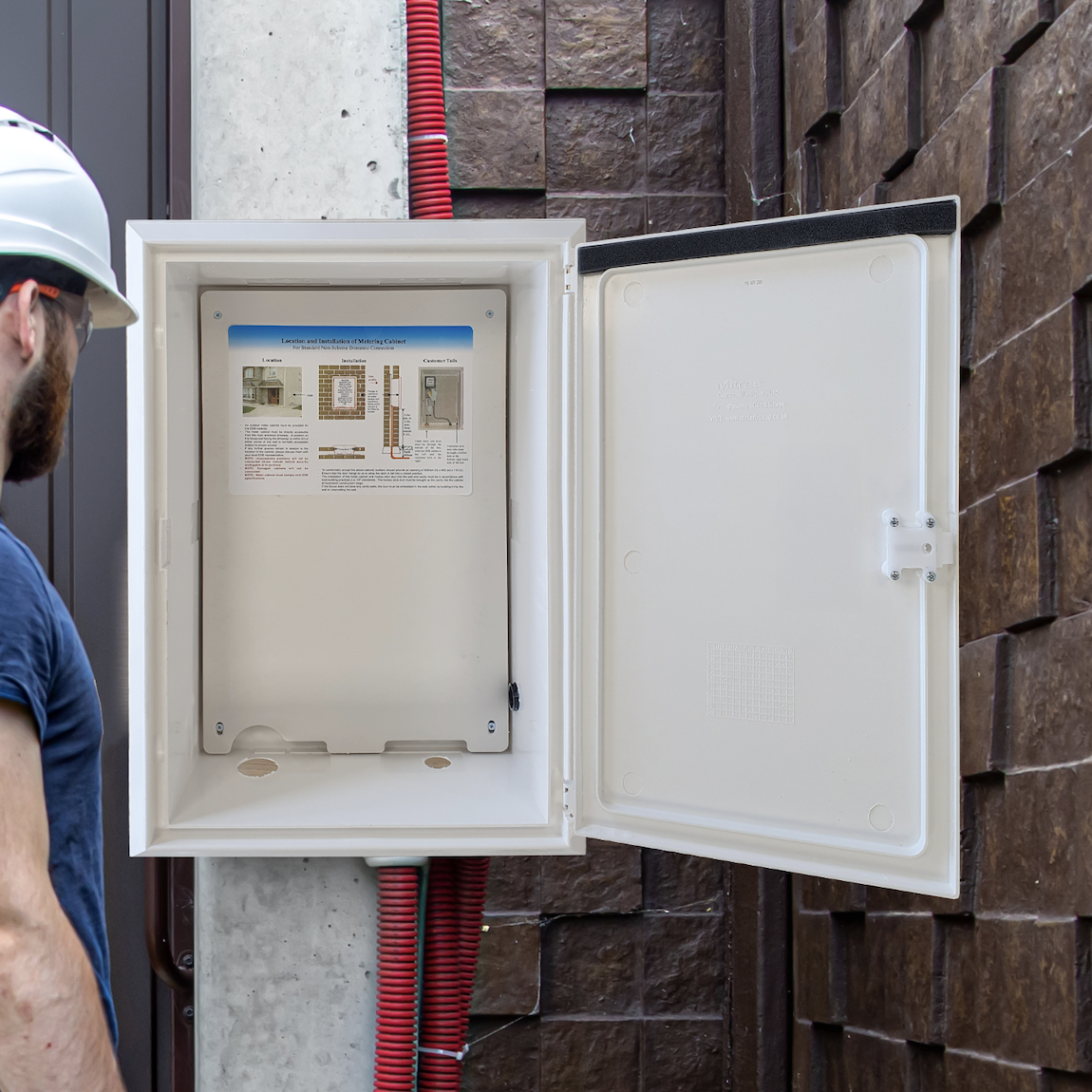 ESB Recessed Electric Meter Box
