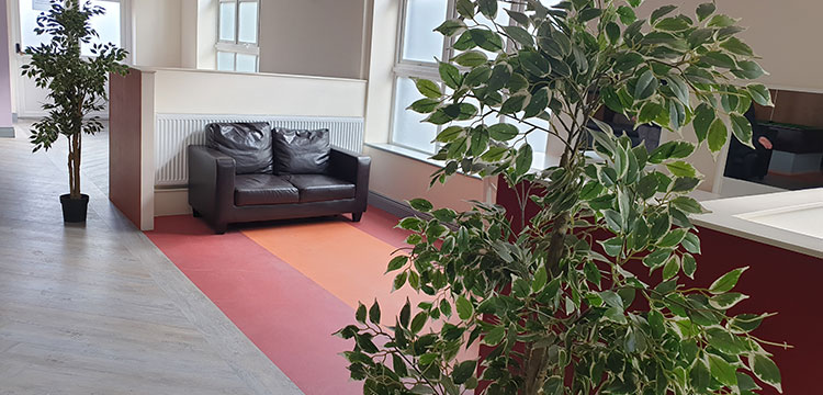 Commercial Vinyl Flooring Project - Sustainable Flooring for any Environment