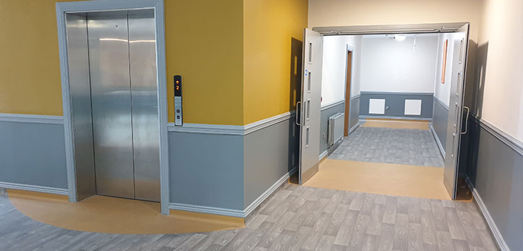Commercial Vinyl Flooring Project – Direct Provision Centre, Dublin