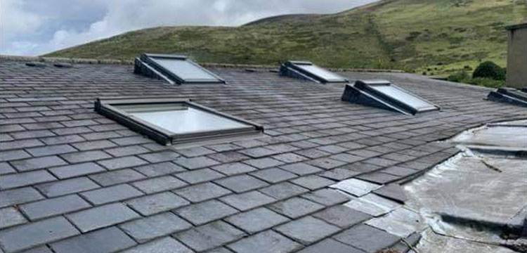 Renolit Alkorplan F Roofing Refurbishment - Old Roof