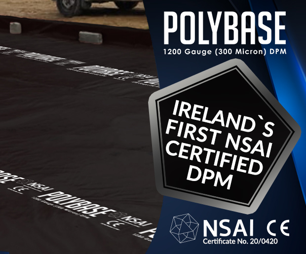 POLYBASE 1200 Gauge Damp Proof Membrane – NSAI Certified