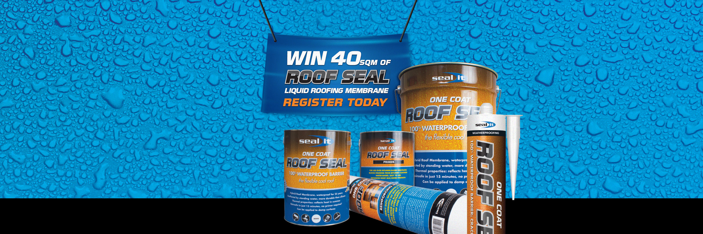 Win 40sqm of ROOF SEAL Coating