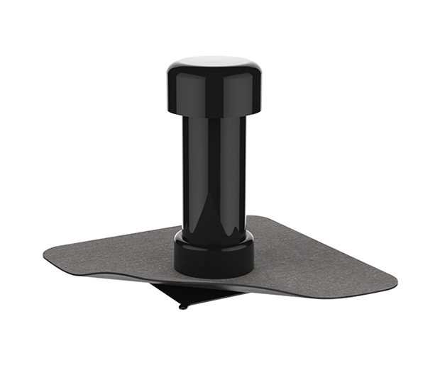 TOPWET Roof Vent Pipe with Hood and Bitumen Sleeve