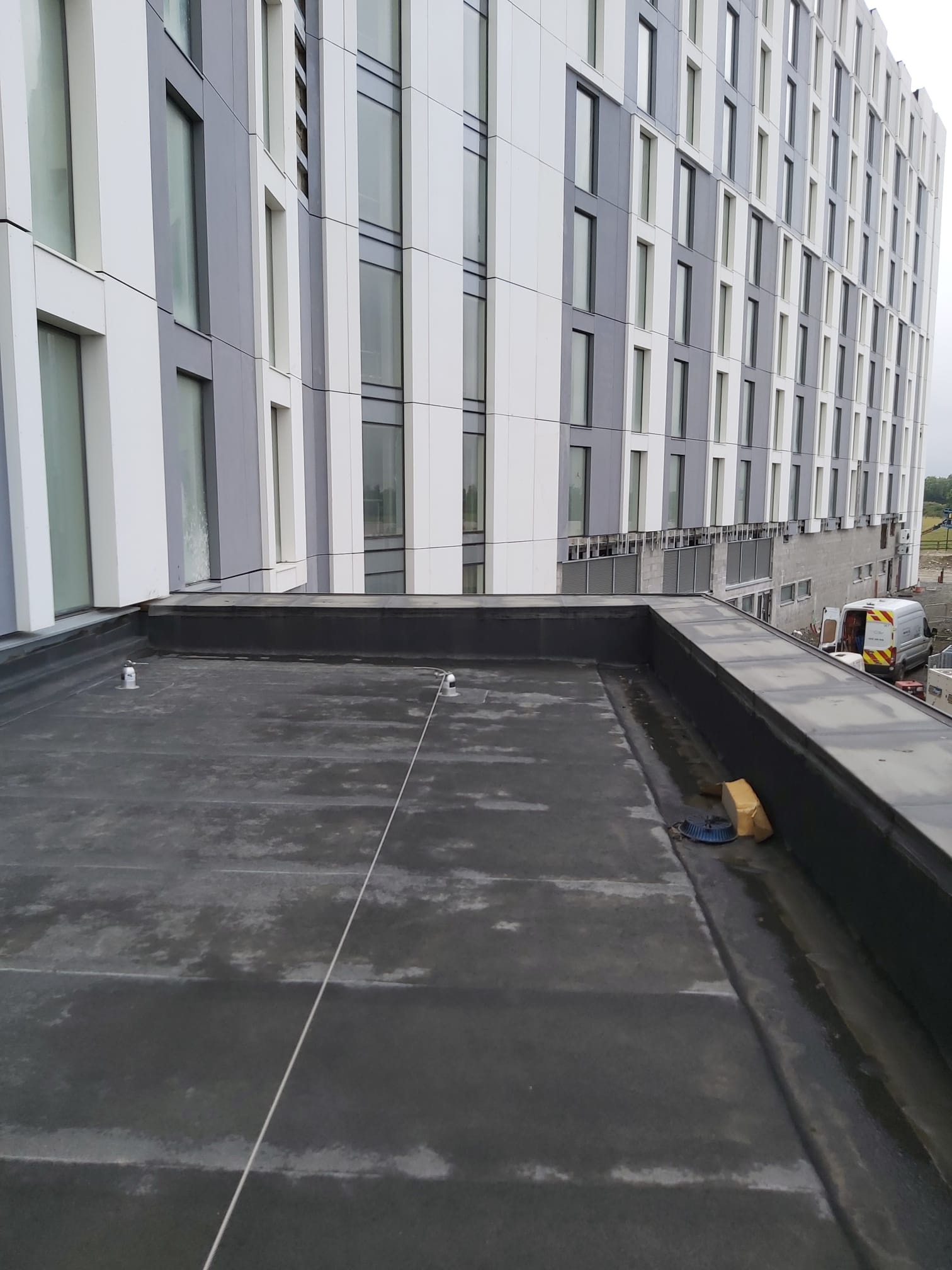 Commercial Pluvitec Warm Roof System Project - Holiday Inn Dublin Airport
