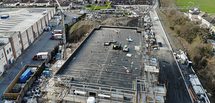 Residential Apartment Block Roof - Pluvitec Maxitec - Specialtec - Somerton