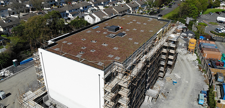 Residential Apartment Block Roof - Pluvitec Maxitec - Specialtec - Somerton