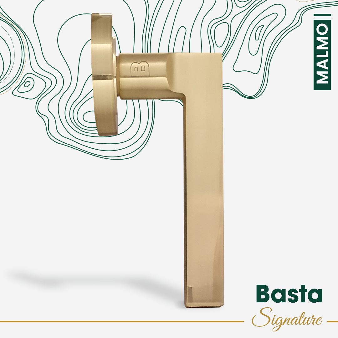BASTA SIGNATURE MALMO LEVER ON ROSE