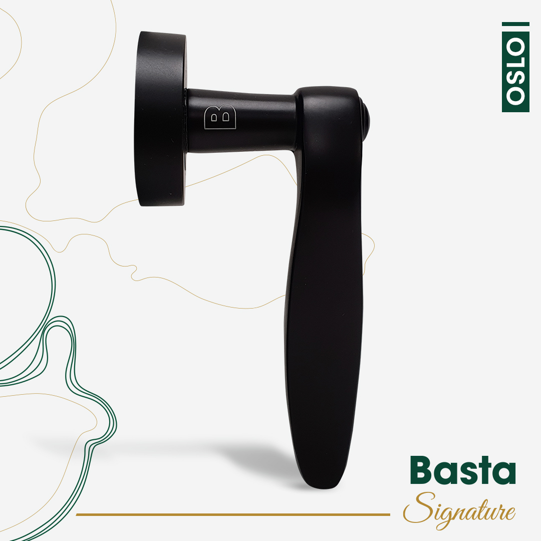 BASTA SIGNATURE OSLO LEVER ON ROSE