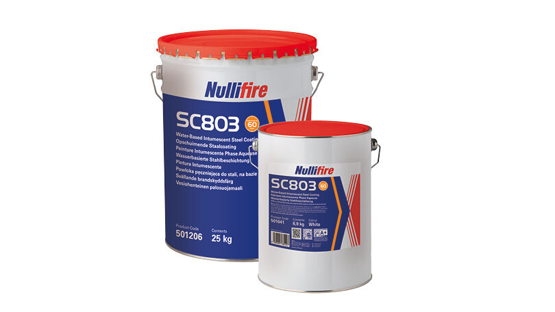 Nullifire SC803 Intumescent Steel Coating